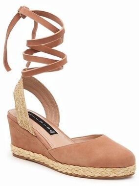 STEVEN by Steve Madden Espadrille Wedge Ankle-Tie Shoes